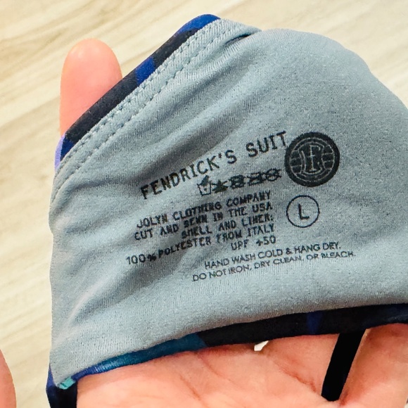 Jolyn - Fendrik Bikini Top in Viola Print  & Lavender Andy Bottom, Size L - Picture 3 of 4